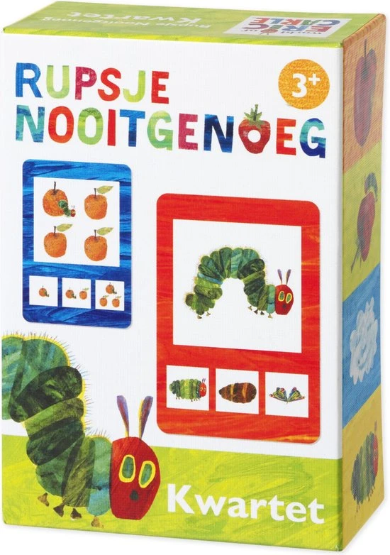 Bambolino Toys & Rupsje Nooitgenoeg Rupsje Nooitgenoeg Kwartet - Kaartspel