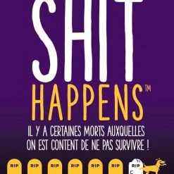 Goliath Gezelschapsspel Shit Happens (fr) 15 Cm Karton Paars