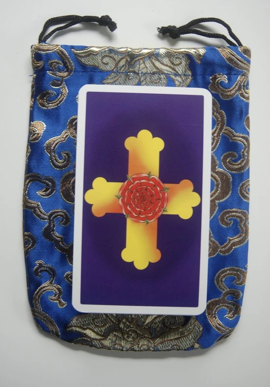 Tarotkaarten Met Zakje Blauw Tarot Kaarten Van A.E. Waite - Afbeelding 2