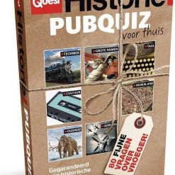 Quest Historie Pubquiz Voor Thuis - Spel - Ook Leuk Als Cadeau