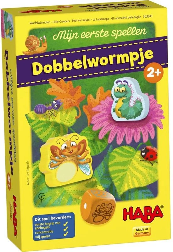 Haba - Haba - Mijn Eerste Spellen - Dobbelwormpje