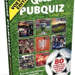 Quest Voetbal Pubquiz Voor Thuis - Spel - Leuk Cadeau