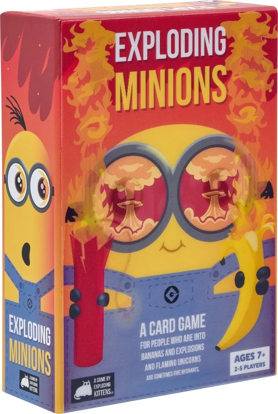 Exploding Kittens Exploding Minions - Engelstalig Kaartspel - Afbeelding 4
