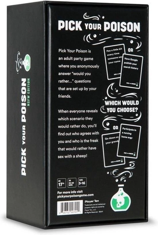 Kickstarter Pick Your Poison NSFW Edition - Afbeelding 2