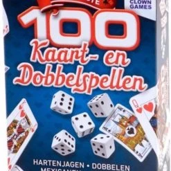 Clown Games 100 Kaart&Dobbel Spellen